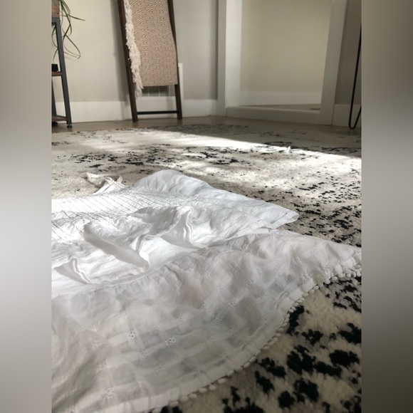 zara basics frilly top - Picture 3 of 4